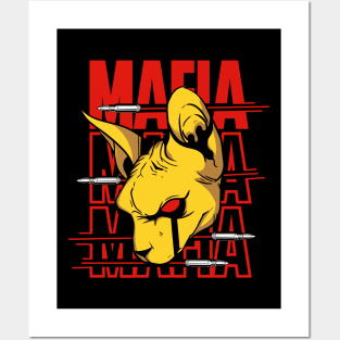 Mafia Cat Posters and Art